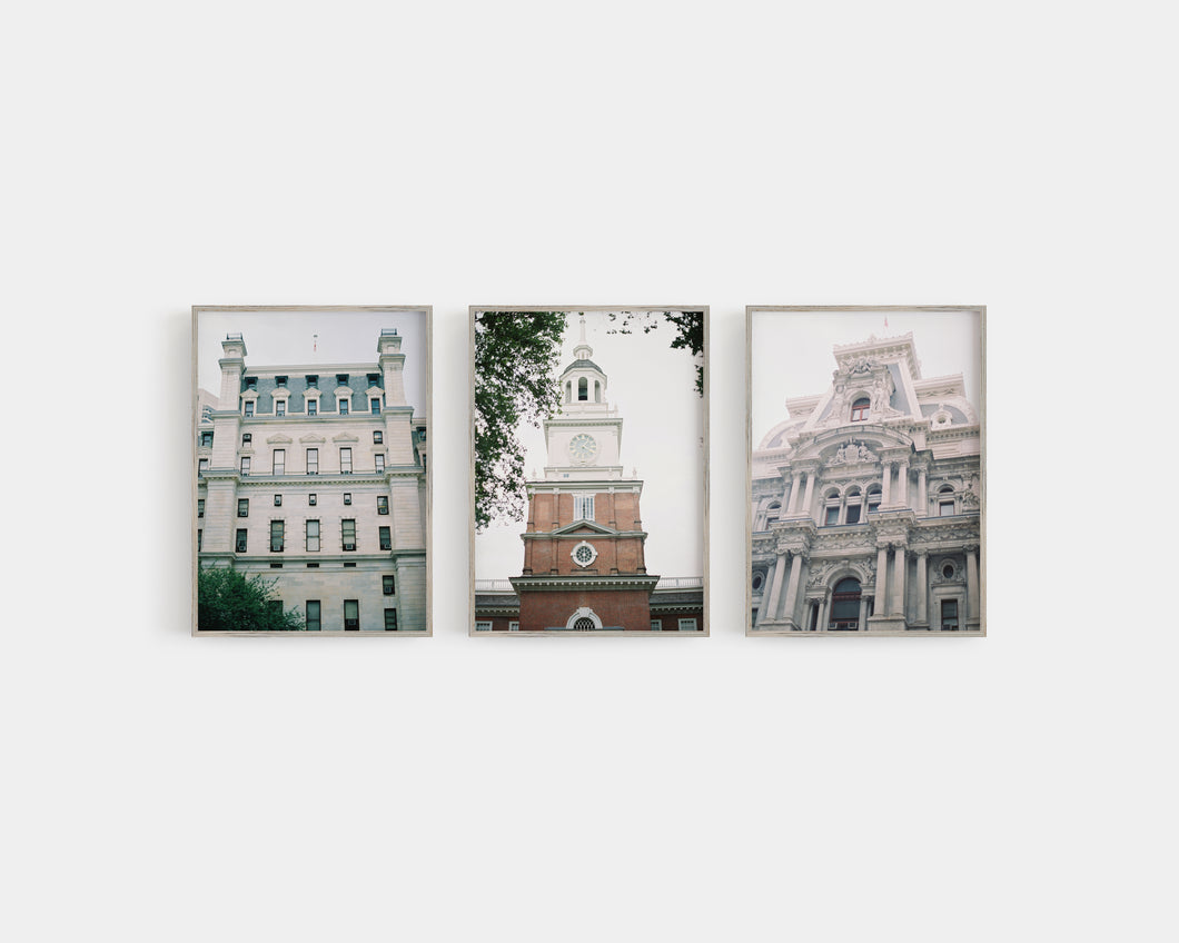 Philadelphia - Set of 3